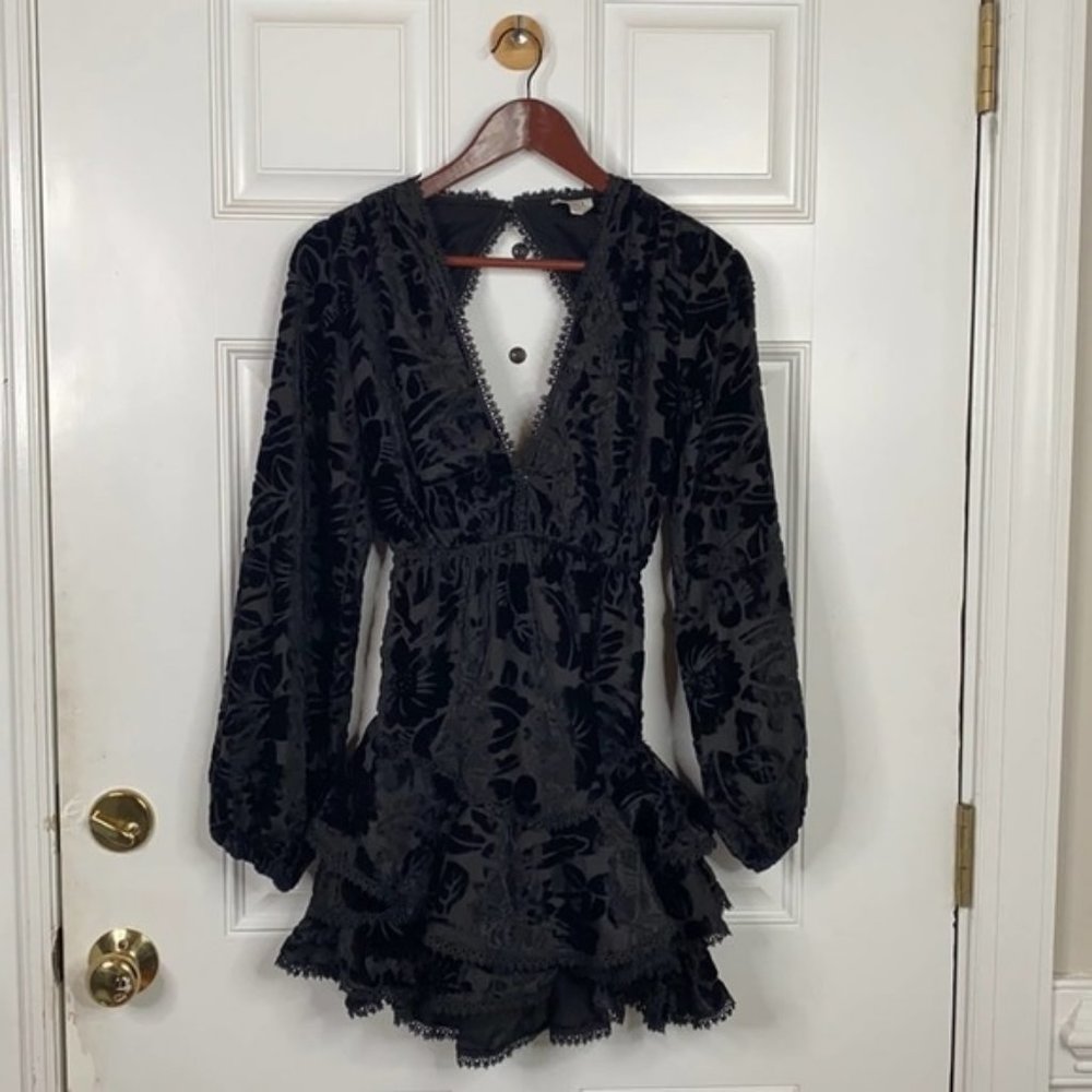 Hemant and Nandita X REVOLVE Noire Mini Dress XS - Picture 2 of 10